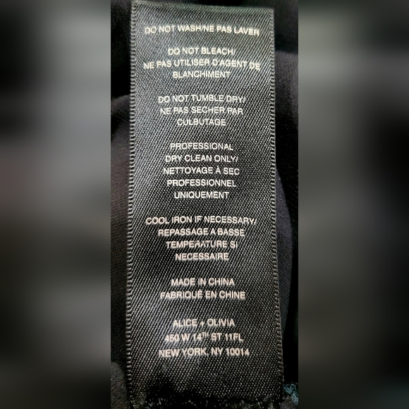 Alice + Olivia Glenys Aqua Teal Mini Dress w/Pockets | Size Medium - Picture 6 of 6